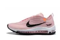 femmes nike air max 97 en promo nike x off white air max 97 pink